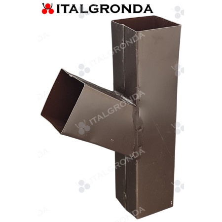 BRACA IN LAMIERA TESTA DI MORO A SEZIONE QUADRA