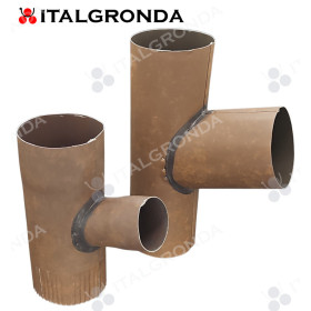 BRACA IN ALLUMINIO COLOR CORTEN