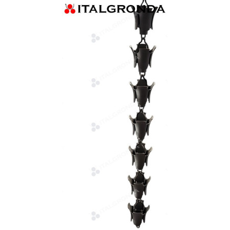 CATENA DROP in PVC MARRONECONFEZIONE DA ML.1