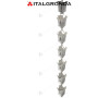 CATENA DROP in PVC SILVER CONFEZIONE DA ML.1
