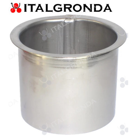 BOCCHETTA Ø80 INOX MONTATA SU GRONDA