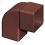 CURVA PLUVIALE PVC COL. MARRONE 87° 100X100