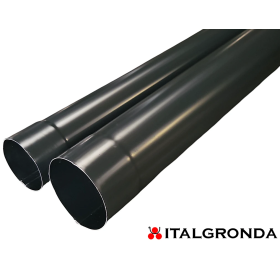 TUBO IN ALLUMINIO PREVERNICIATO RAL 7016 copertina