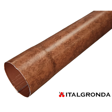 TUBO IN ALLUMINIO PREVERNICIATO COPPER MAZZONETTO Metalli SpA-TUBO IN ALLUMINIO PREVERNICIATO COLOR COPPERDisponibile nei diamet