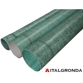 copertina TUBI ALLUMINIO PREVERNICIATO VERDE ROOF