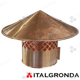 CAPPELLO CINESE RAME ANTIVOLATILE A STRINGERE ITALGRONDA-CAPPELLO CINESE RAME ANTIVOLATILE A STRINGERE Ø60-80-100-120-130-140-15