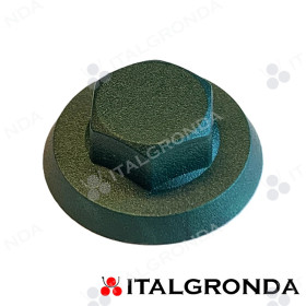 COPRIVITE Polietilene V.M. RAL 6005 x esag. 10mm BALMONT-COPRIVITE Polietilene VERDE MUSCHIO RAL 6005 per testa esagonale chiave