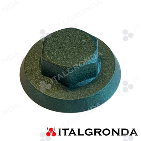 COPRIVITE Polietilene V.M. RAL 6005 x esag. 10mm BALMONT-COPRIVITE Polietilene VERDE MUSCHIO RAL 6005 per testa esagonale chiave