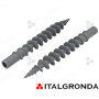 TASSELLO A VITE X CAPPOTTO termico in NYLON Ø8X80mm d.8x80 TX25