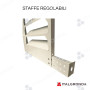 Staffa regolabile per coprimotore