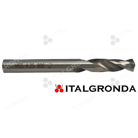 PUNTA per trapano METALLO HSS Ø4,2 mm PROFILO