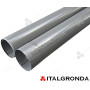 TUBO Lamiera preverniciata color Grigio Polvere Ral 7037 Copertina