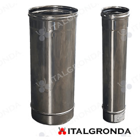 Moduli lineari Monoparete per Fumi, aria e vapore da 500 mm (Lunghezza)