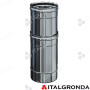 Copertina Adattatore Telescopico Inox 316 Eurostar MI Con lunghezza che varia da 260 a 350 mm