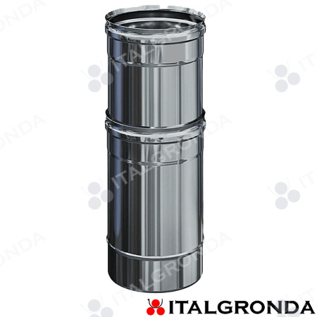 Copertina Adattatore Telescopico Inox 316 Eurostar MI Con lunghezza che varia da 260 a 350 mm