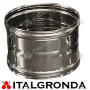 Doppio Bicchiere Femmina in Inox 316L Ø 200 mm