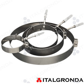 Collare inox 304 Con tassello da 80 a 300 varie combinazioni