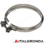 Fascette Ø 100 mm in Inox 304L per Bloccaggio Moduli Eurostar e Starfire