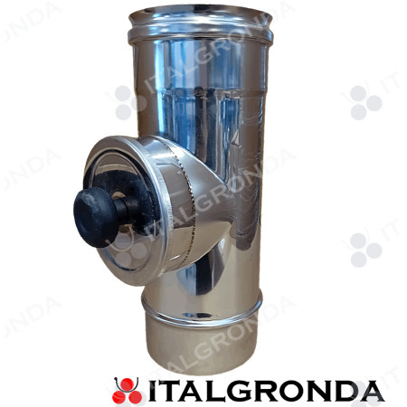 Modulo di Ispezione Rotondo Acciaio Inox AISI 316L per moduli monoparete Copertina