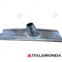 Faldale Inclinato con Cono Inox AISI 304 L e Base in Piombo per Corpi Emergenti dal tetto Copertina