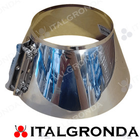 Mantellina o Scossalina Inox AISI 304 L per moduli Monoparete Copertina