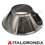 Mantellina Ø 100 per tubo in Inox 316 L