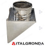 Supporto Murale in Acciaio Inox AISI 316L per moduli monoparete