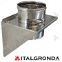 SUPPORTO MURALE IN ACCIAIO INOX 316L PER MODULO MONOPARETE copertina