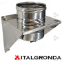 Supporto Murale in Inox 316 L per Sostegno condotta
per moduli monoparete Eurostar MI – MA - MM