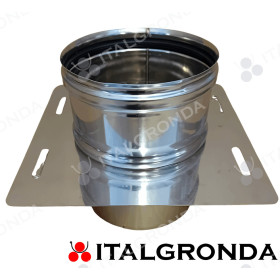 Supporto a Solaio in Acciaio Inox AISI 316L per moduli monoparete Copertina