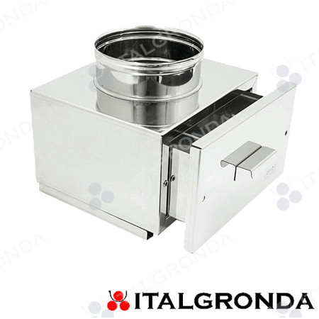 Camera di Raccolta Ceneri Inox 316L per moduli Monoparete Copertina