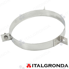 Collare a Fascetta per Cavi Tiranti Inox 304L  Per tutte le Linee in inox – Componenti Professionali per Canne Fumarie Copertina