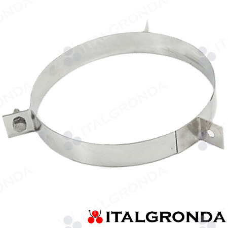 Collare a Fascetta per Cavi Tiranti Inox 304L  Per tutte le Linee in inox – Componenti Professionali per Canne Fumarie Copertina