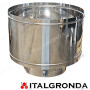 CAPPELLO A BOTTE INOX 304 Ø 400mm Copertina