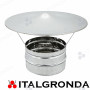 CAPPELLO CINESE IN ACCIAIO INOX AISI 316L PER MODULO MONOPARETE