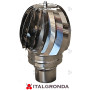 Aspiratore Eolico Turbostar Inox 316 L per Linea Monoparete Ø 100