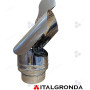 Cappello a Pappagallo Inox 316 Terminale Girevole Monoparete
