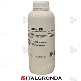 Il brunitore per rame, ottone e bronzo permette di ottenere una patina scura che vira dal blu-nero al nero.