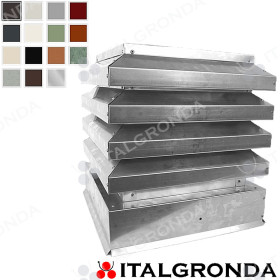 COMIGNOLO MOD. PRATO IN ALLUMINIO CON POSSIBILITA DI SCELTA DEL COLORE