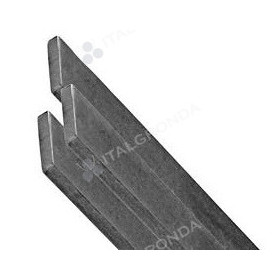 Barra Piatta In Acciaio Inossidabile, 10mm X 8mm X 304mm | RS