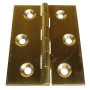 Cerniera tipo quandra a libro in ottone Misure : Altezza: (A) 30mm Larghezza: (B) 30mm