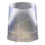 CAPPELLO A TRONCO DI CONO per Linea Plastikair OUT DOPPIA PARETE INOX/PPS Ø80MM