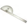 GONIOMETRO 0-180° INOX CON RIGHELLO