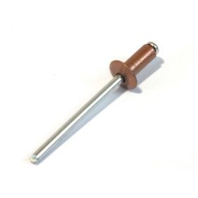 RIVETTI ALLUMINIO COLOR COPPER Ø4,0X9 RIVIT-RIVETTI ALLUMINIO COLOR COPPER (Patina) Ø4,0X9mm Vendita: Sfusa o in confezione da 1