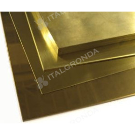 LASTRA OTTONE 0.6MM