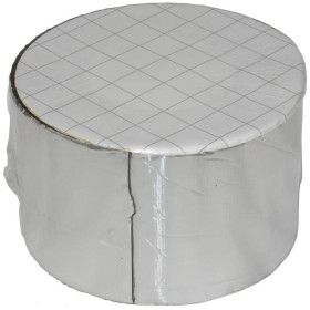 NASTRO BUTILICO C/LAMINA ALLUMINIO Naturale cm10 scampolo
