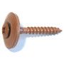 VITE INOX A2 COL. COPPER Ø4,5X35 C/ROND Ø20 E GUARNIZ. RIVIT-VITE in INOX A2 Color COPPER (Effetto RAME SEMI OSSIDATO) Ø4,5X35mm