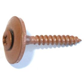 VITE INOX A2 COL. COPPER Ø4,5X35 C/ROND Ø20 E GUARNIZ. RIVIT-VITE in INOX A2 Color COPPER (Effetto RAME SEMI OSSIDATO) Ø4,5X35mm