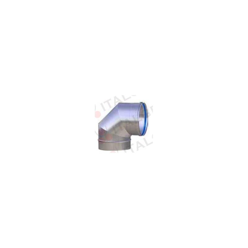 Cannuccia curva in acciaio inox, 21,5 cm - Grunwerg