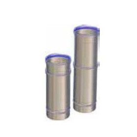 ADATTATORE TELESCOPICO260/350 INOX 316 Polymax Acciai-ADATTATORE TELESCOPICO260/350 IN ACCIAIO INOX AISI 316 PER MODULO MONOPARE
